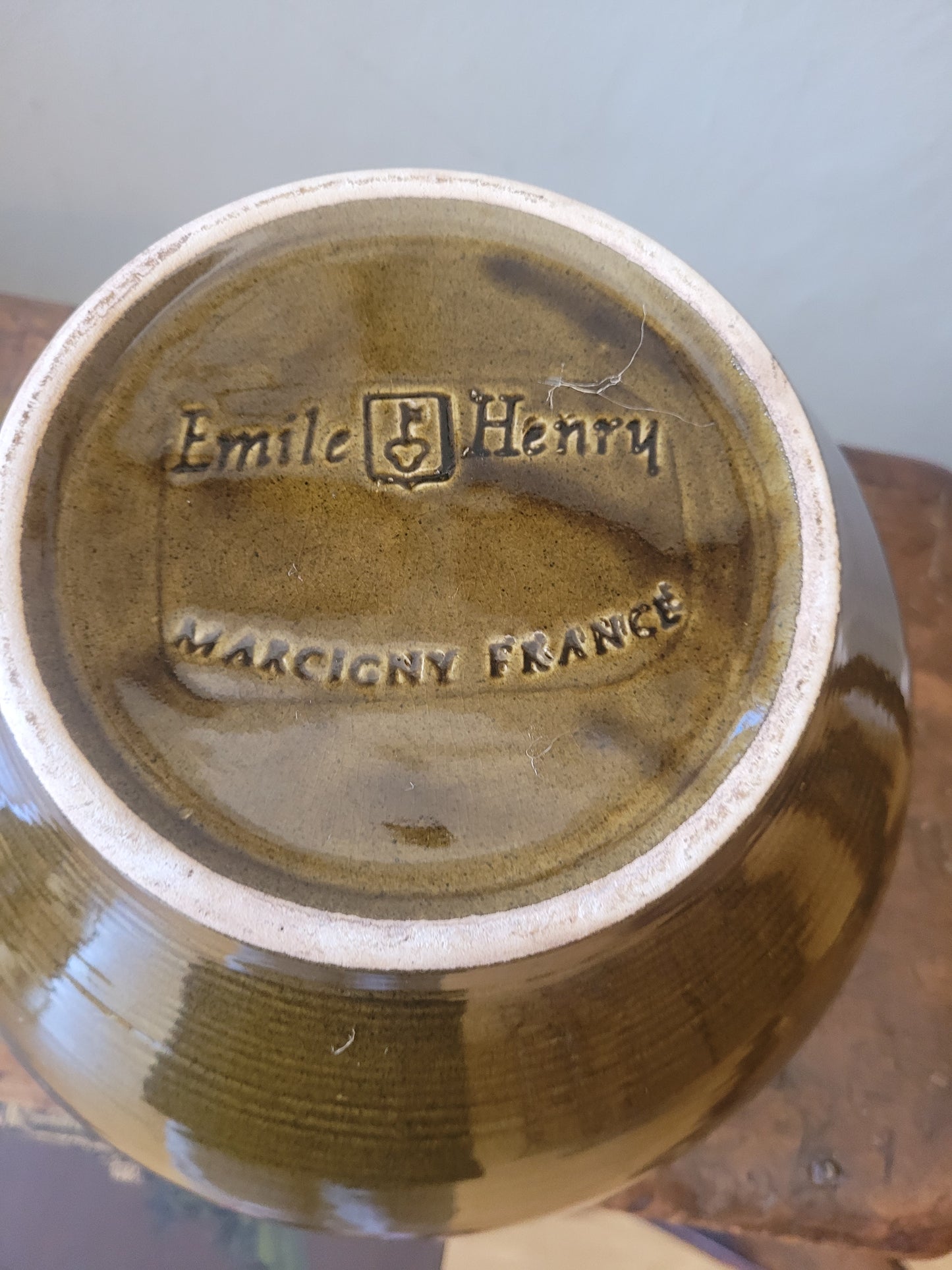 Large Vintage Emile Henry bowl