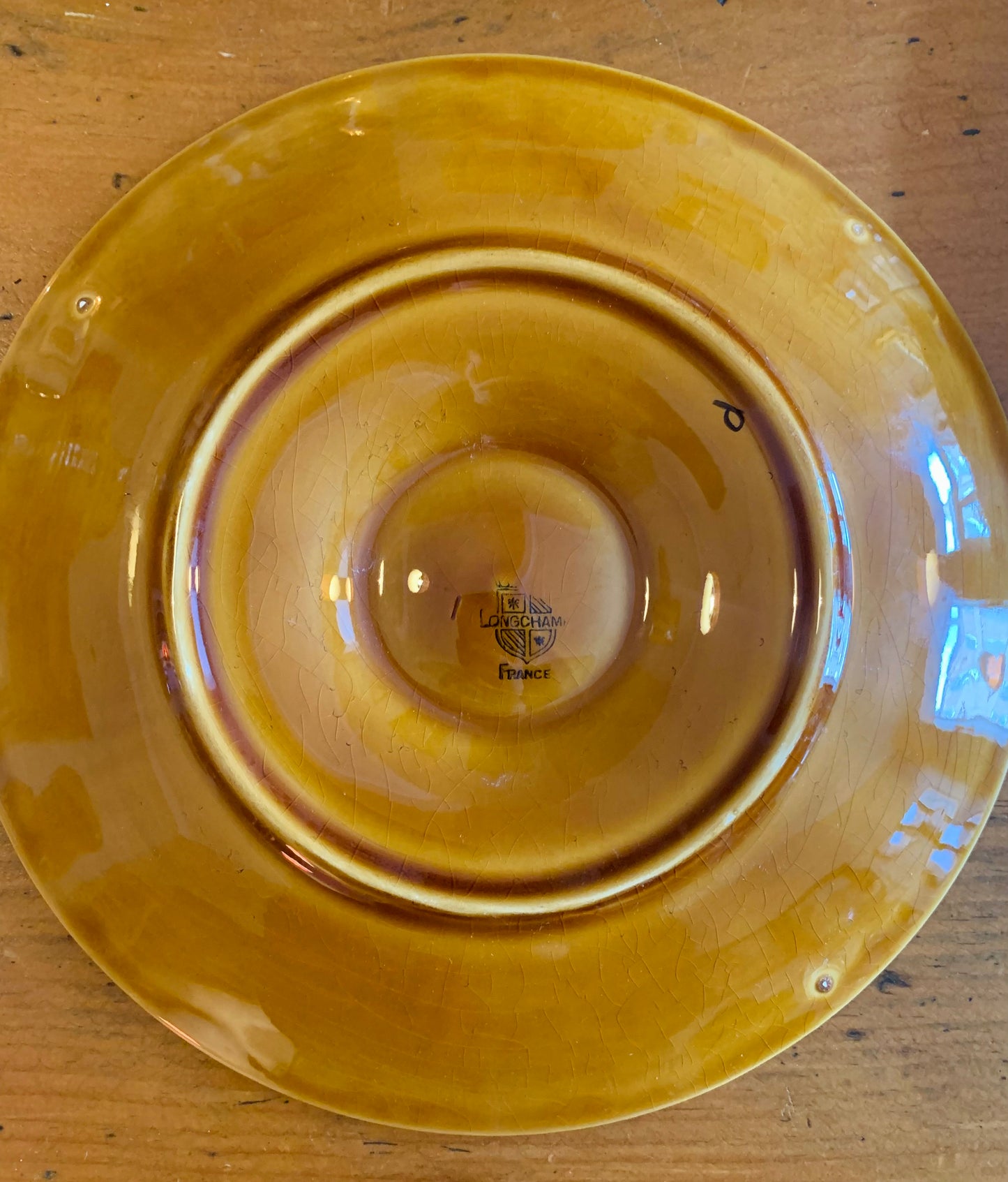 Vintage French Oyster Plates