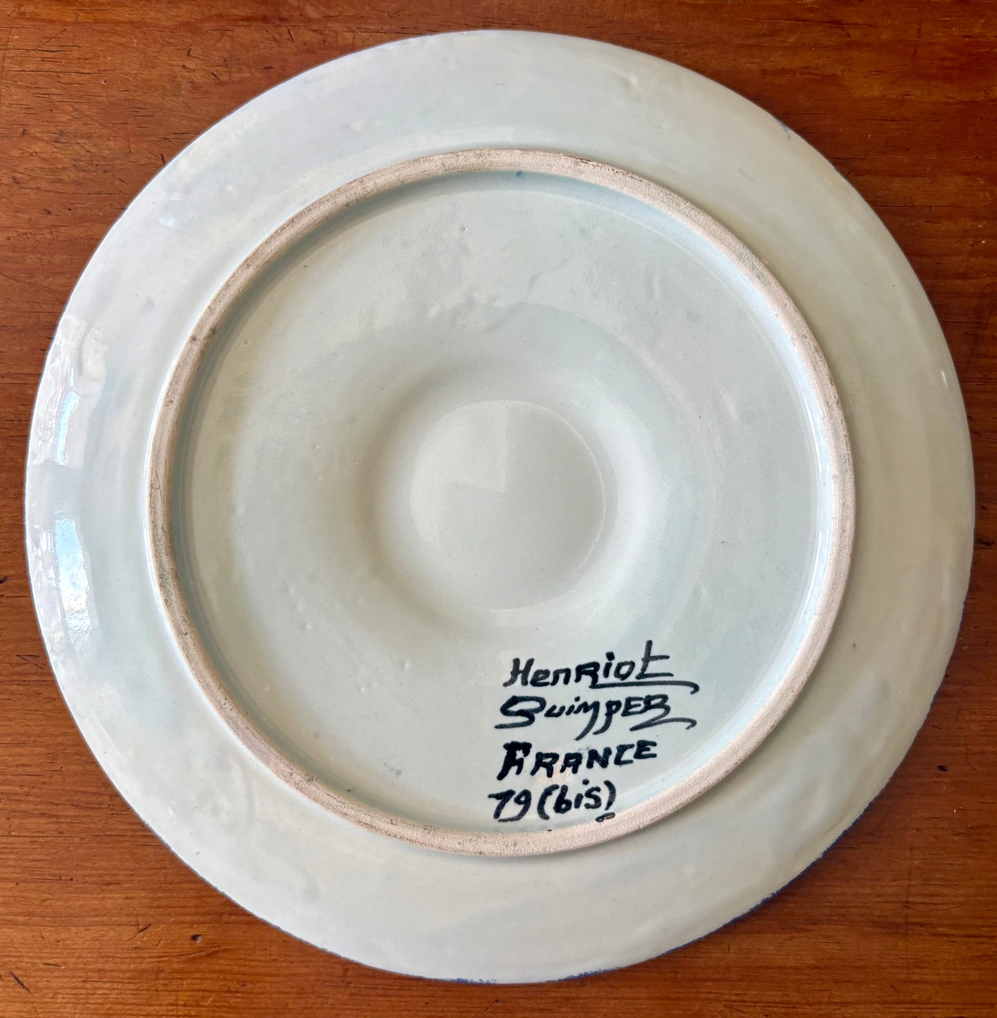 Quimper Oyster Plates