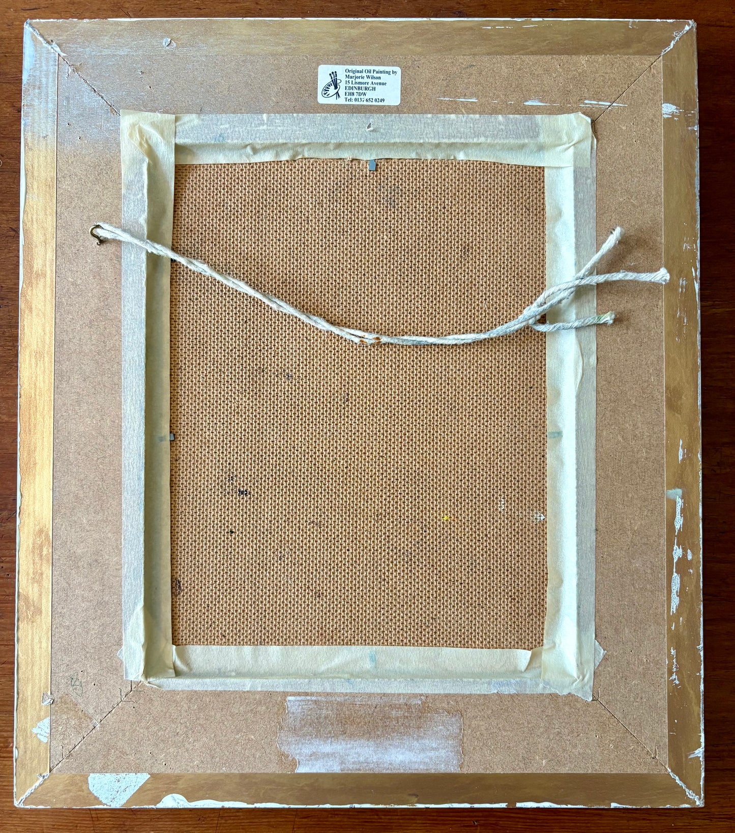 Framed Floral Oil