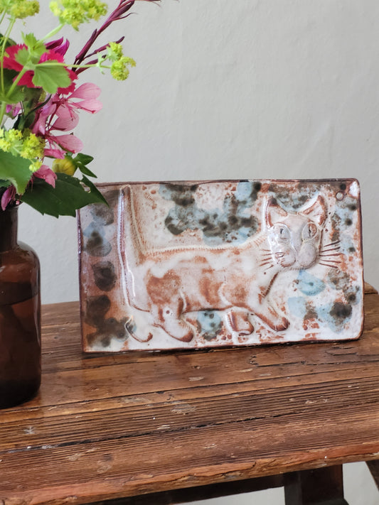 Ceramic relief by Stanislas Reychan
