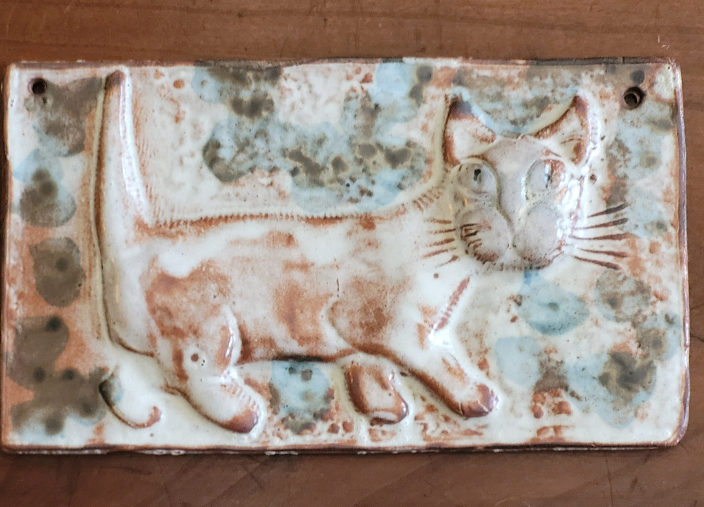Ceramic relief by Stanislas Reychan