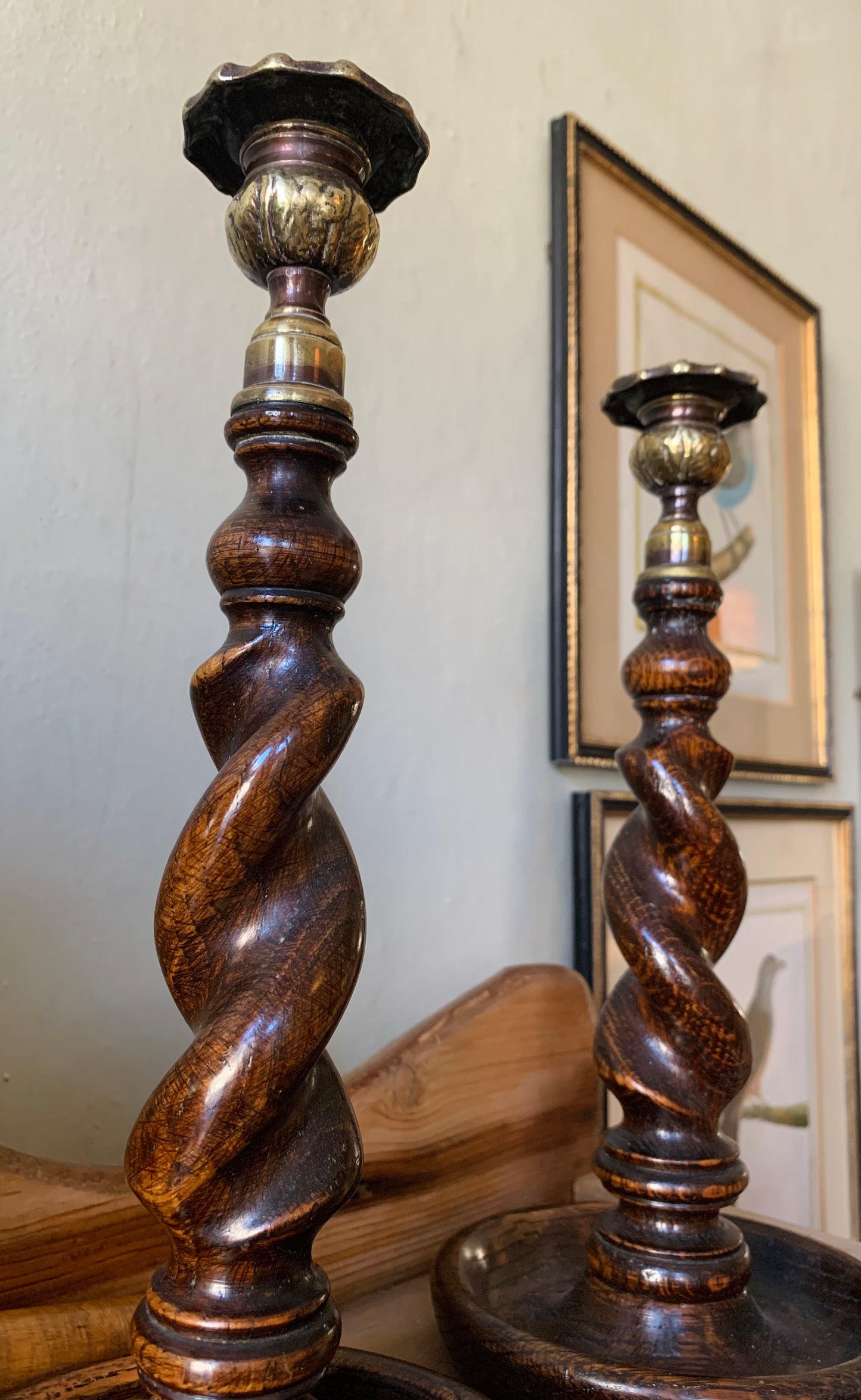 Barley Twist Candlesticks