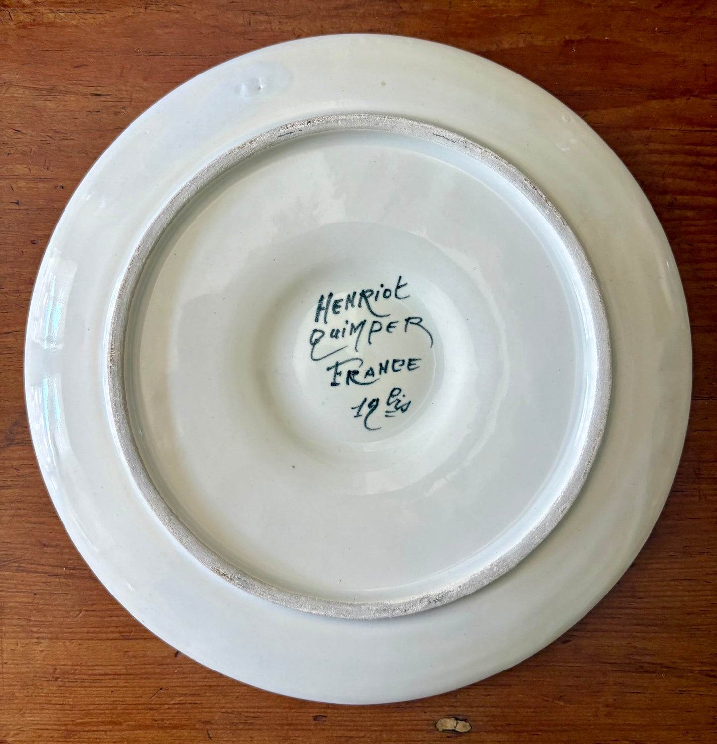 Quimper Oyster Plates