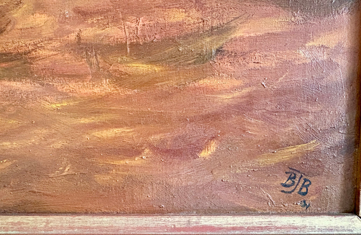 "Hounds" Oil Painting