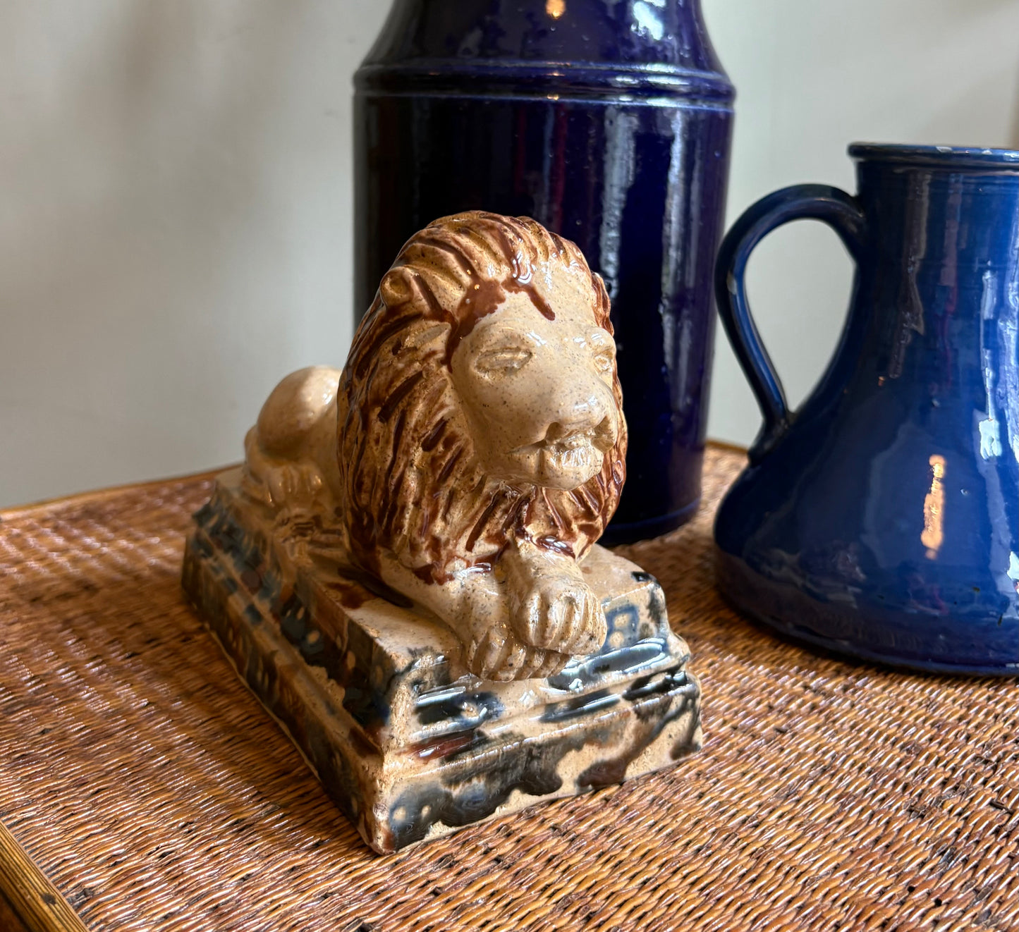 Stoneware Lion