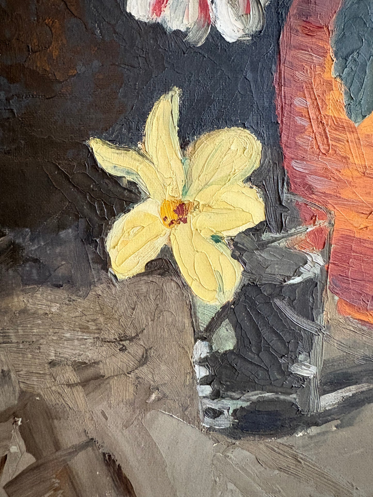 Floral Still Life by Hugh McKenna