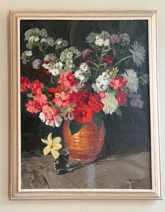 Floral Still Life by Hugh McKenna