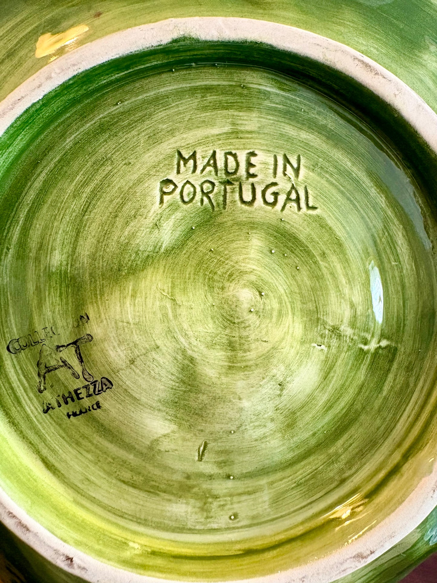 Majolica Style Pottery