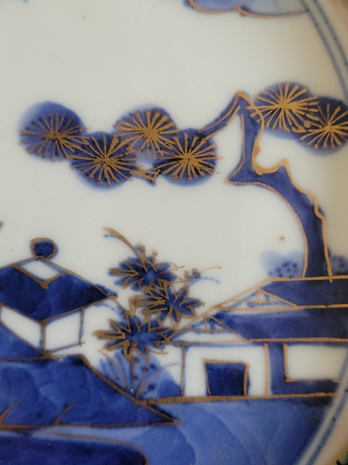 Antique hand painted Japanese Arita plate