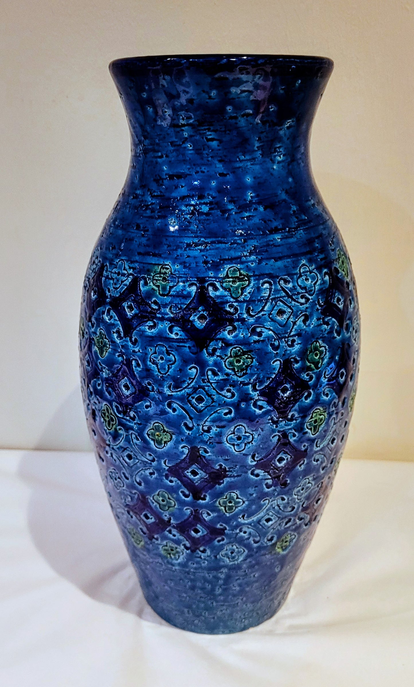 Bitossi Rimimi Blue Vase