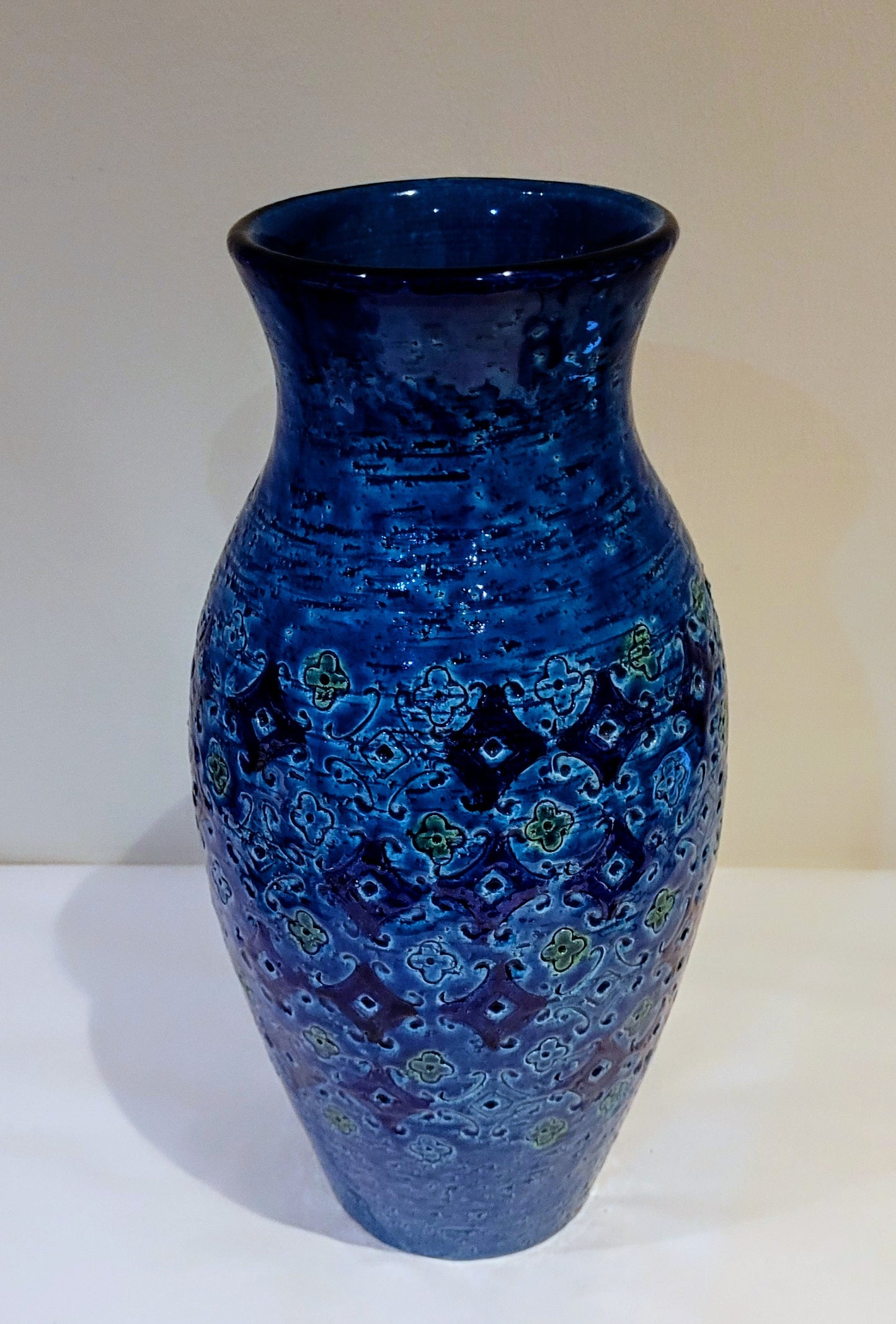 Bitossi Rimimi Blue Vase